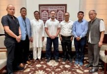 Shri Keisham Meghachandra Singh Thanks Shri Rahul Gandhi for Standing with Manipur.