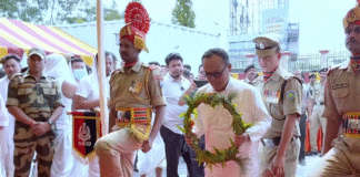 Manipur Congress Pays Tribute to BSF Martyr Shri Deepak Chingakham.