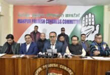 Press Briefing by: K. Meghachandra Singh,President ManipurPCC