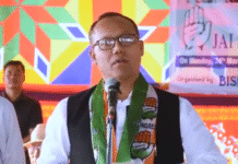 Shri K. Meghachandra Singh Launches ‘Samvidhan Bachao Rashtriya Padyatra’ at Nachou, Bishnupur.